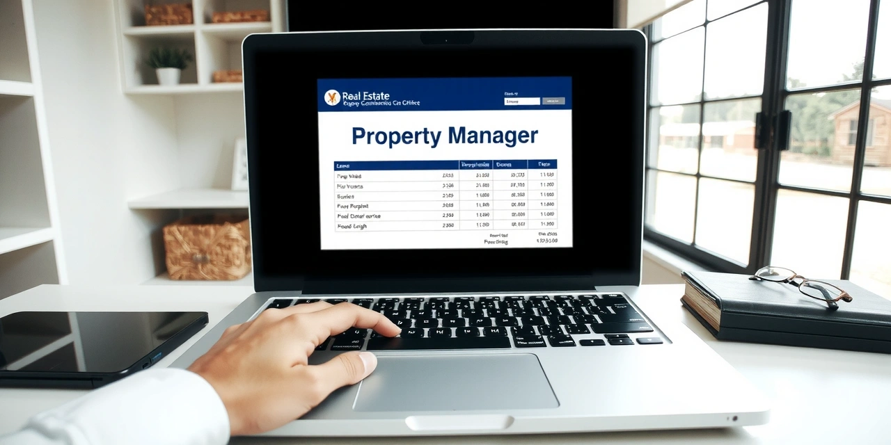 Property manager reviewing a cleaning quote